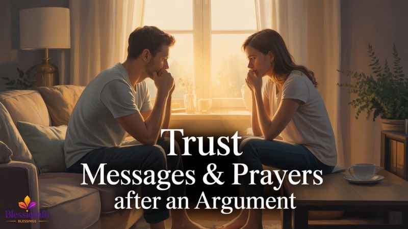 Trust Messages & Prayers After an Argument