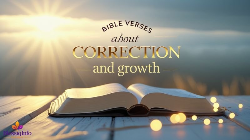 Bible Verses About Correction and Growth
