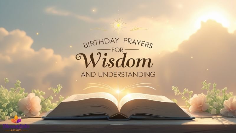 Birthday Prayers for Wisdom and Understanding