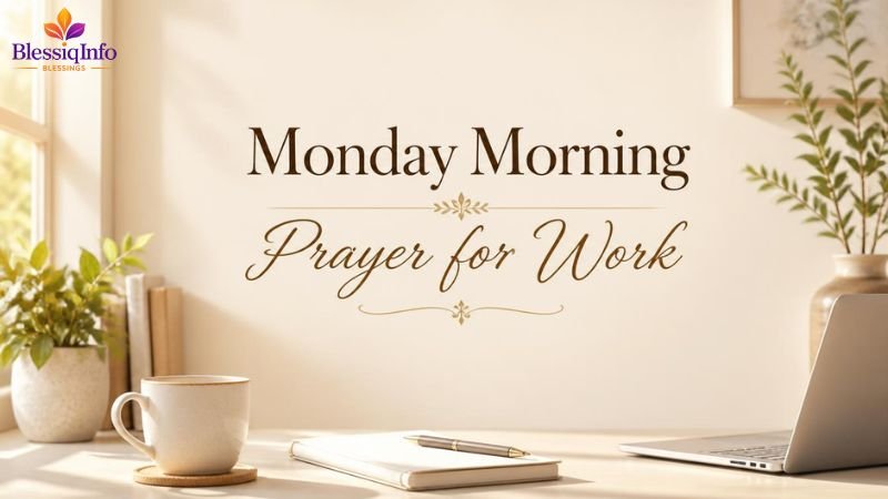 Monday Morning Prayer for Work