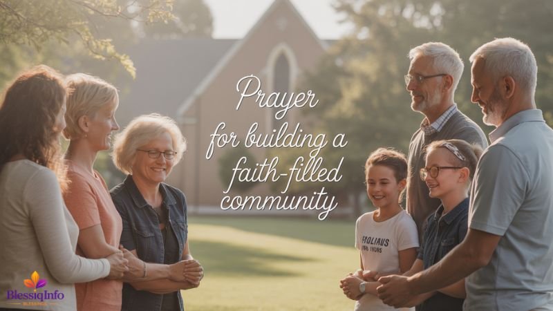 Prayer for Building a Faith-Filled Community