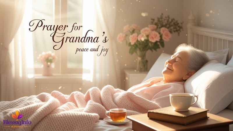 Prayer for Grandma’s Peace and Joy