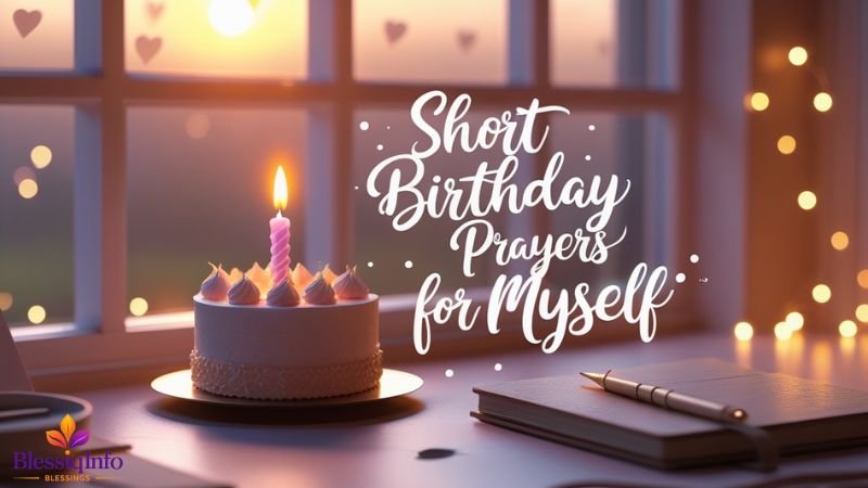 Short Birthday Prayers for Myself