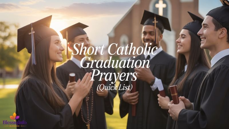 Short Catholic Graduation Prayers (Quick List)