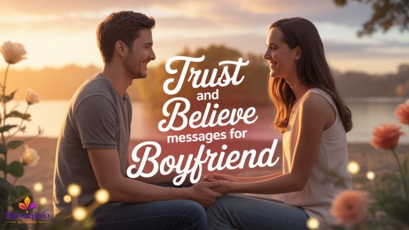 Trust and Believe Messages for Boyfriend