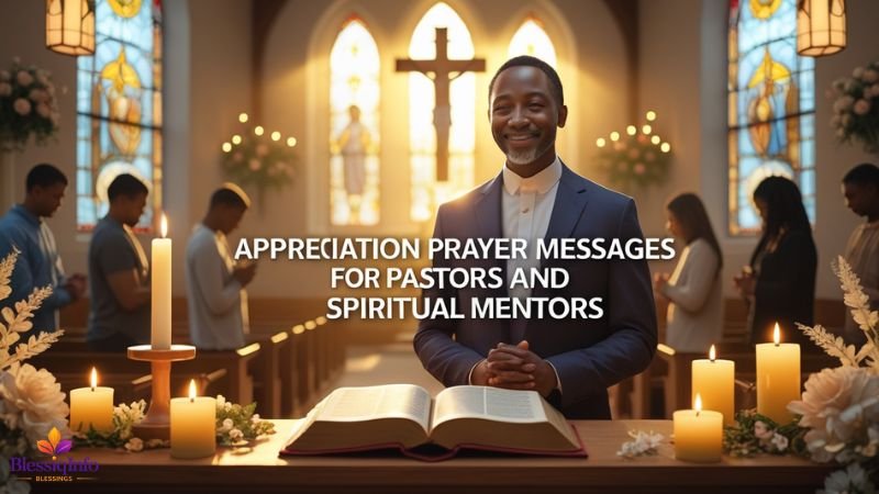 Appreciation Prayer Messages for Pastors and Spiritual Mentors