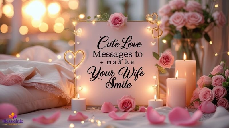 Cute Love Messages to Make Your Wife Smile