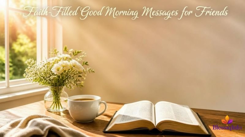 Faith-Filled Good Morning Messages for Friends