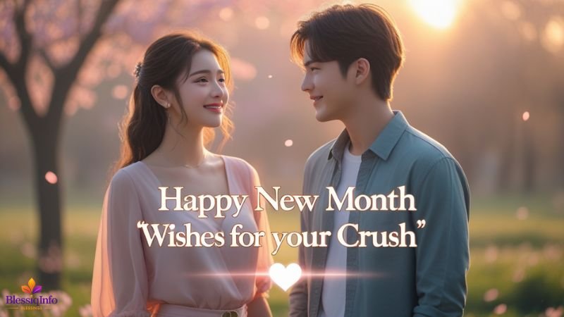 Happy New Month Wishes for Your Crush