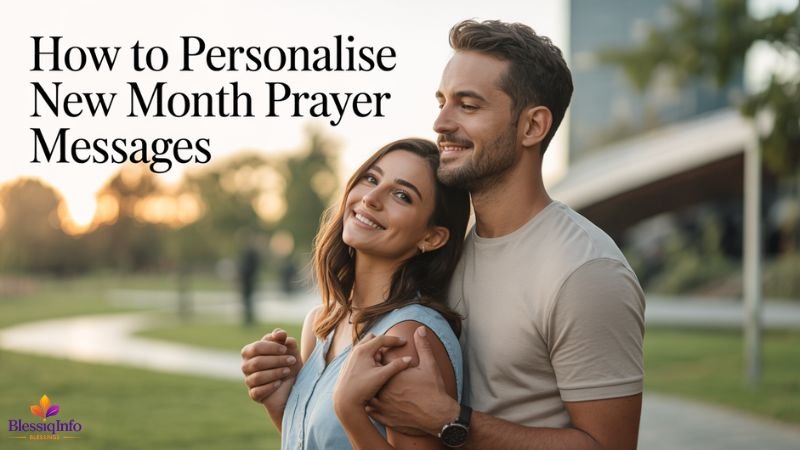 How to Personalise New Month Prayer Messages