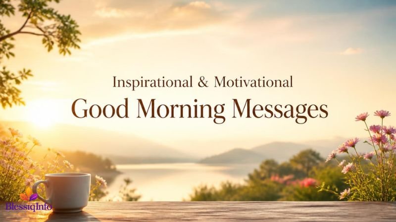 Inspirational & Motivational Good Morning Messages