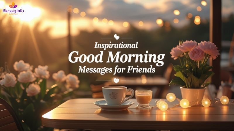 Inspirational Good Morning Messages for Friends