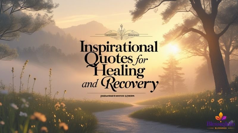 Inspirational Quotes for Healing and Recovery