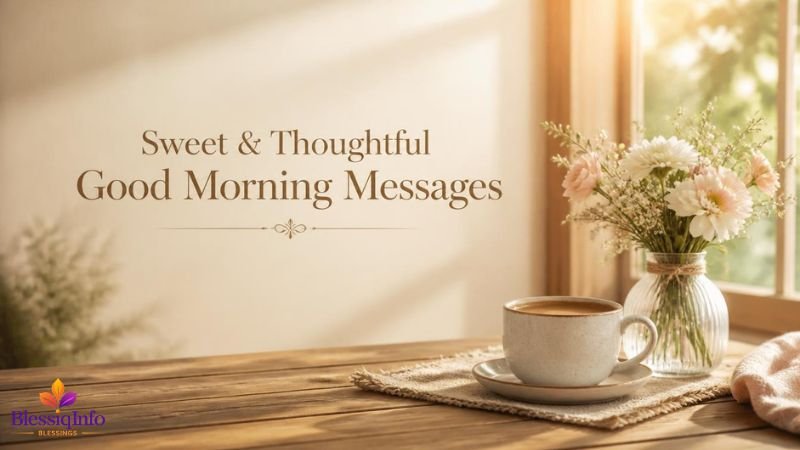 Sweet & Thoughtful Good Morning Messages