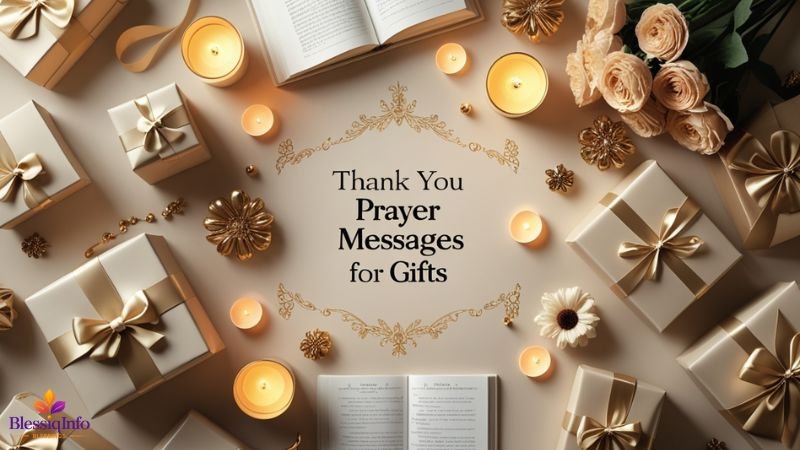 Thank You Prayer Messages for Gifts