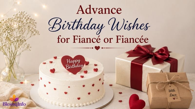 Advance Birthday Wishes for Fiancé or Fiancée