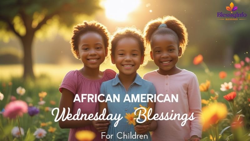 African American Wednesday Blessings for Children  