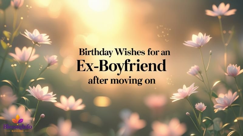 Birthday Wishes for an Ex-Boyfriend After Moving On
