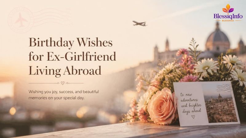 Birthday Wishes for Ex-Girlfriend Living Abroad