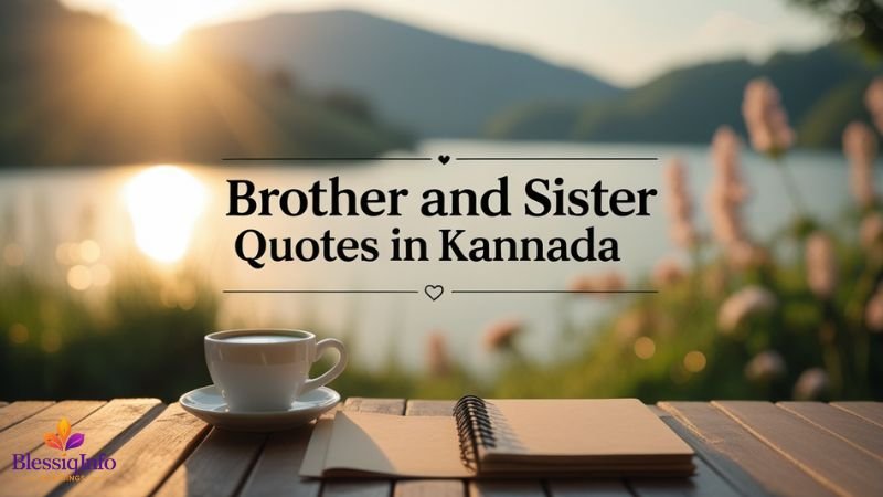 Brother and Sister Quotes in Kannada