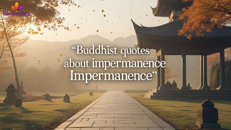  Buddhist Quotes About Impermanence
