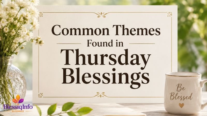 Common Themes Found in Thursday Blessings