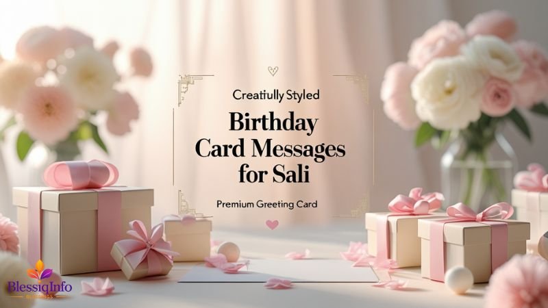 Creative Birthday Card Messages for Sali