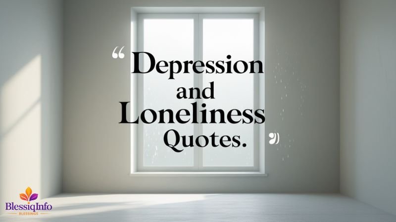 Depression and Loneliness Quotes