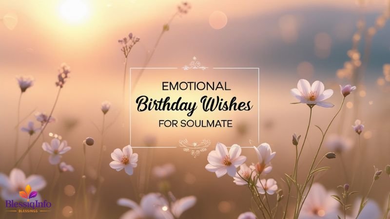 Emotional Birthday Wishes for Soulmate