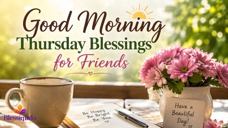 Good Morning Thursday Blessings for Friends