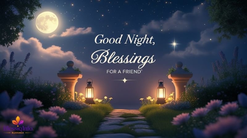 Good Night, Blessings for a Friend