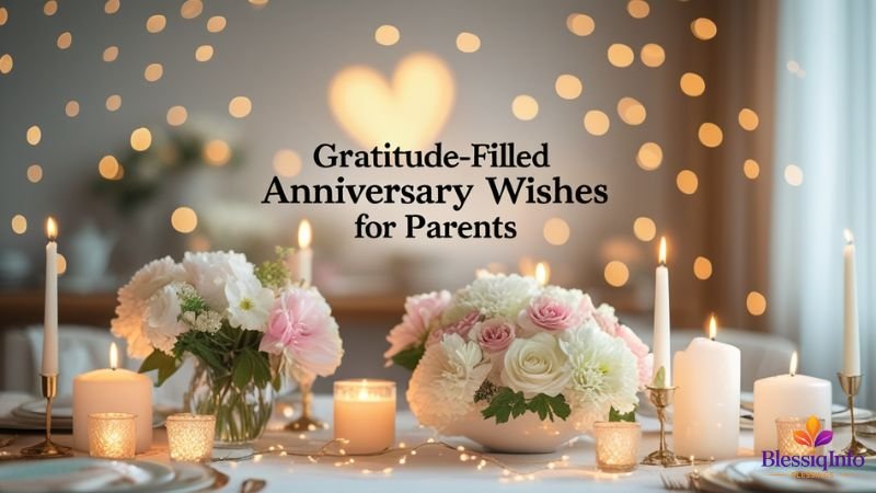 Gratitude-Filled Anniversary Wishes for Parents