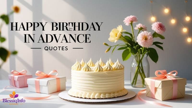 Happy Birthday in Advance Quotes