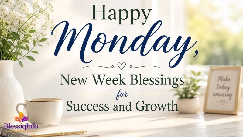 Happy Monday, New Week Blessings for Success and Growth