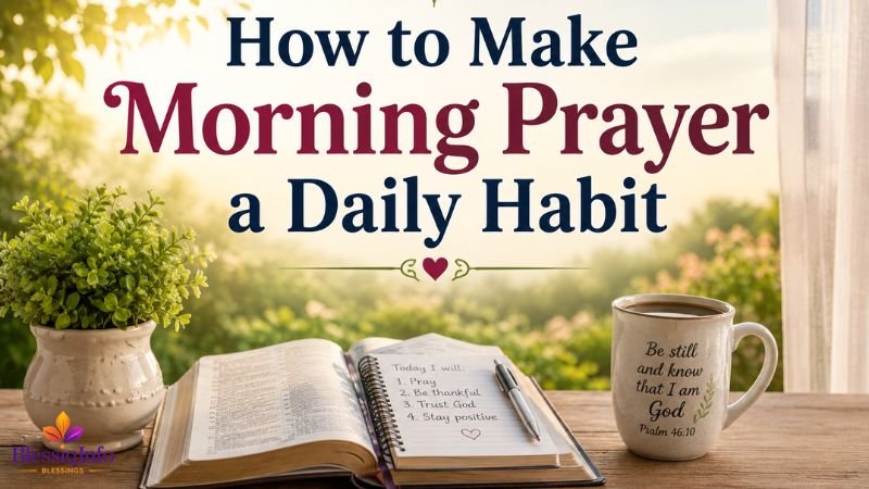 How to Make Morning Prayer a Daily Habit