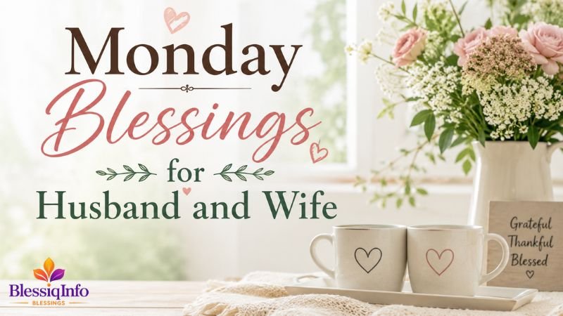 Monday Blessings for Husband and Wife