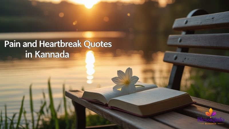 Pain and Heartbreak Quotes in Kannada