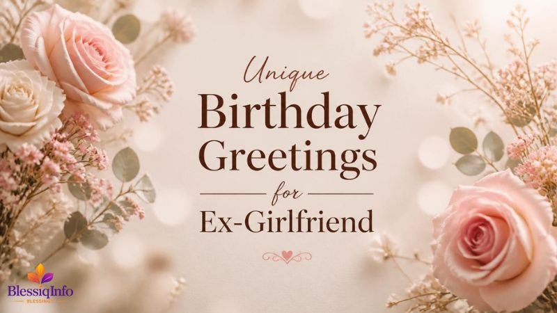 Unique Birthday Greetings for Ex-Girlfriend
