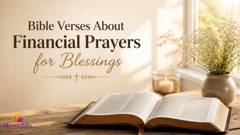 Bible Verses About Financial Prayers for Blessings