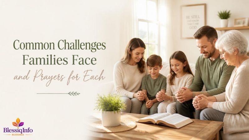 Common Challenges Families Face and Prayers for Each