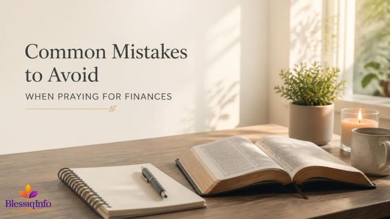 Common Mistakes to Avoid When Praying for Finances