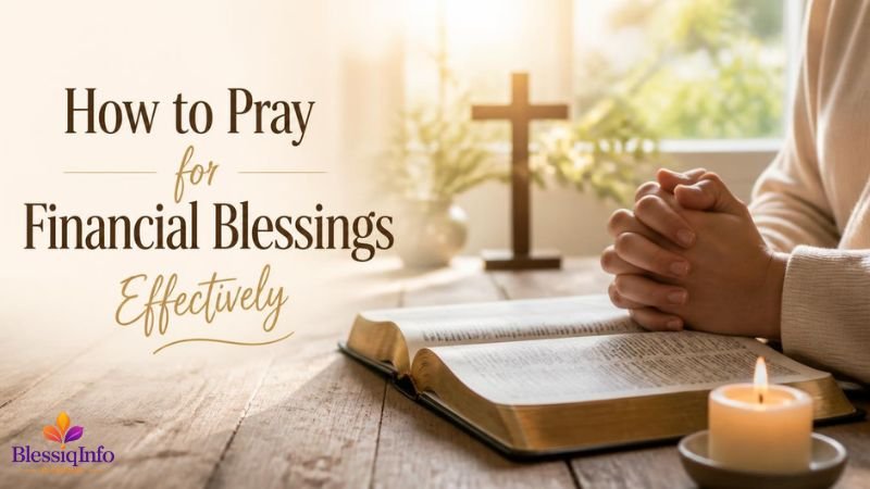 How to Pray for Financial Blessings Effectively