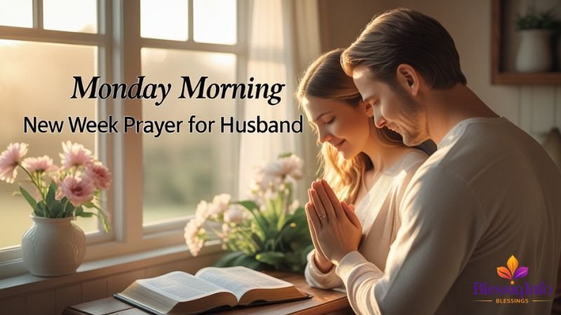 Monday Morning New Week Prayer for Husband