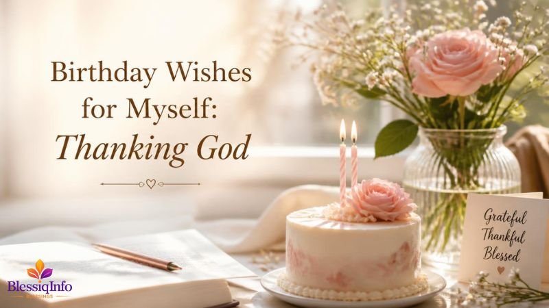 Birthday Wishes for Myself: Thanking God