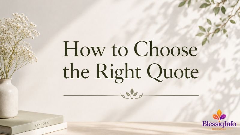 How to Choose the Right Quote