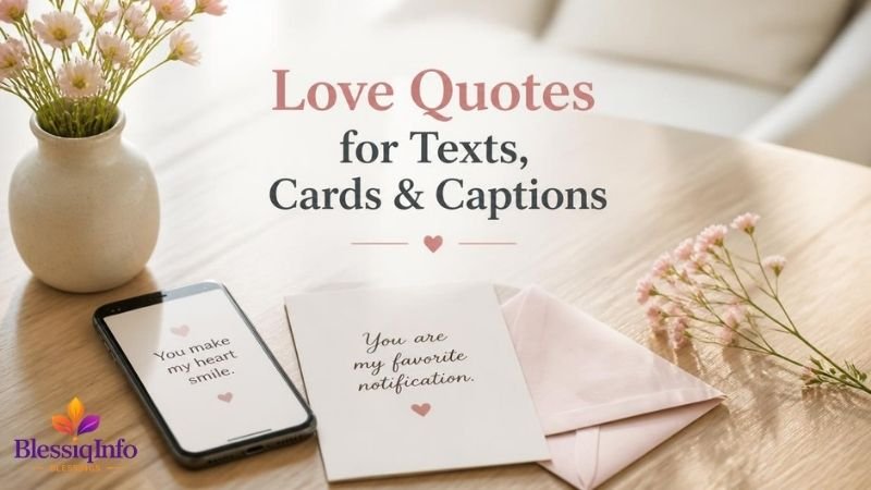 Love Quotes for Texts, Cards & Captions