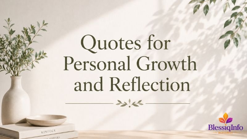 Quotes for Personal Growth and Reflection