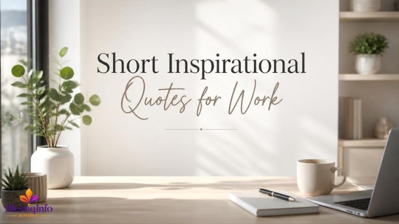 Short Inspirational Quotes for Work