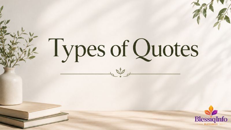 Types of Quotes