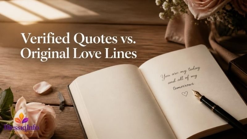 Verified Quotes vs. Original Love Lines